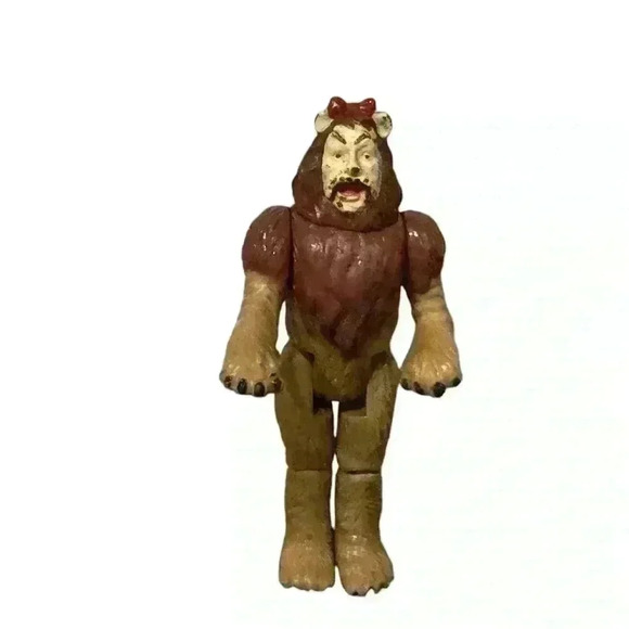 Vintage 1988 The Wizard of Oz 4” Cowardly Lion Action Figure - Picture 1 of 6